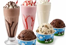 MILKSHAKES & ICE CREAM